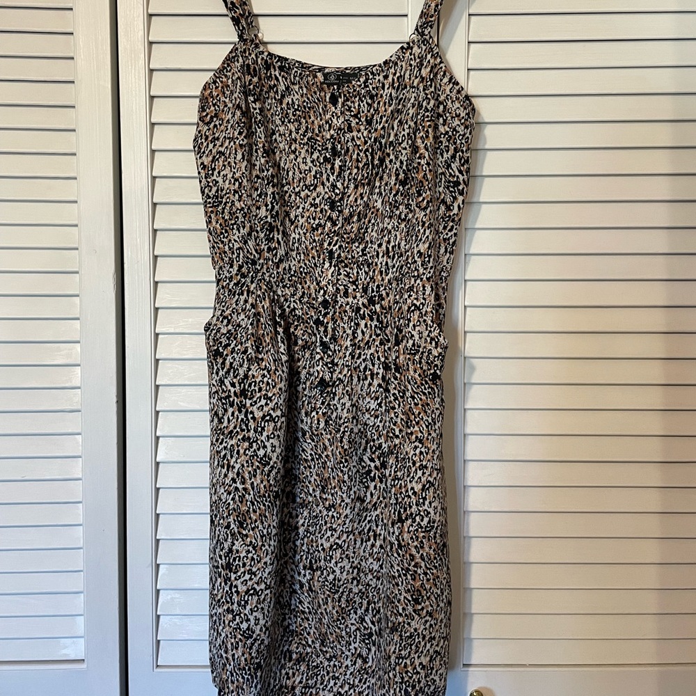 Volcom animal print  dress
